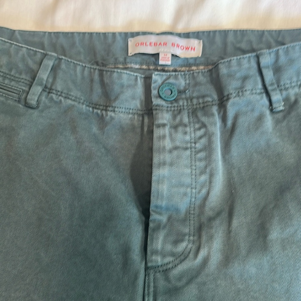 Men’s 34 Orlebar Brown Gorgeous Deep Sea Blue (Not Navy) Pants. Good Condition.